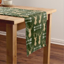 Search for forest green table runners Pattern