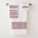 Search for pink grey bath towels Girly
