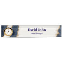 Search for agate name plates Navy blue