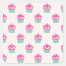 Search for cup cake stickers Girly