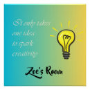 Search for light bulb posters Creativity