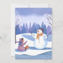 Search for watercolor snowman cards Merry