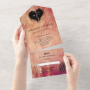 Search for goth wedding invitations Red