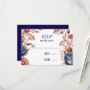 Search for terracotta and navy wedding rsvp cards Flowers