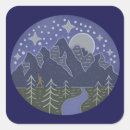 Search for folk art stickers Forest