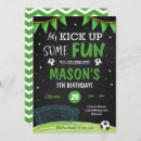 Search for kick off party invitations Boy