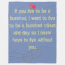 Search for or husband and wife blankets Kids