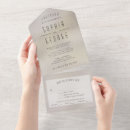 Search for retro rsvp wedding invitations All in one