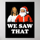 Search for santa and jesus posters Make christmas great again