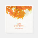 Search for maple leaf napkins Elegant