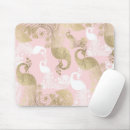 Search for feathers mousepads Blush pink