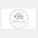 Search for rectangle wedding stickers Thank