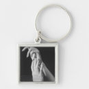 Search for human hands key rings Black and white