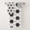 Search for soccer bath towels Pattern