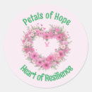 Search for breast cancer survivor stickers Heart