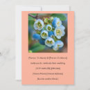 Search for blueberry wedding invitations Flowers