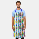 Search for fun fish aprons Blue