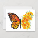 Search for california poppy invitations Butterfly