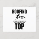 Search for roofing postcards Humour