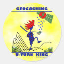 Search for geocache stickers Hiking