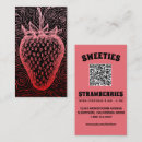 Search for strawberry business cards Farmers market