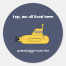 Search for yellow submarine stickers Ocean