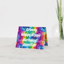 Search for tie dye birthday cards Groovy