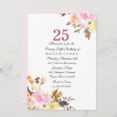 Search for 25th birthday invitations Party