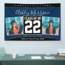 Search for graduation photo collage party signs Navy blue