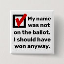 Search for fun square badges Politics