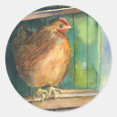 Search for chicken coop stickers Watercolor