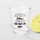 Search for new year shot glasses Party