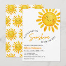 Search for ray of sunshine invitations You are my sunshine