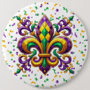 Search for mardi gras badges Green
