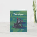 Search for swan thank you cards Black
