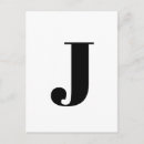 Search for letter j postcards Stylish