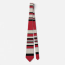 Search for red white and black stripes ties Striped