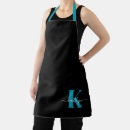 Search for black aprons Monogram monogrammed