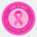 Search for support breast cancer awareness stickers Women