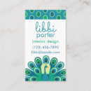 Search for peacock business cards Cute