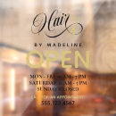 Search for hair salon window decals Scissors