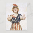 Search for vintage patriotism postcards America