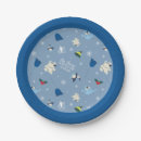 Search for funny movie paper plates Christmas pattern