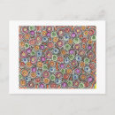 Search for abstract drawing postcards Colourful