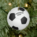 Search for soccer christmas tree decorations Futbol