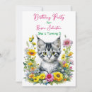 Search for kitten party invitations Floral
