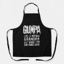 Search for funny for husband aprons Grandpa