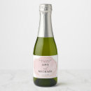 Search for mini wine bottles weddings Blush pink