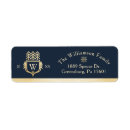 Search for regal return address labels Gold