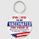 Search for vaccine key rings I am vaccinated